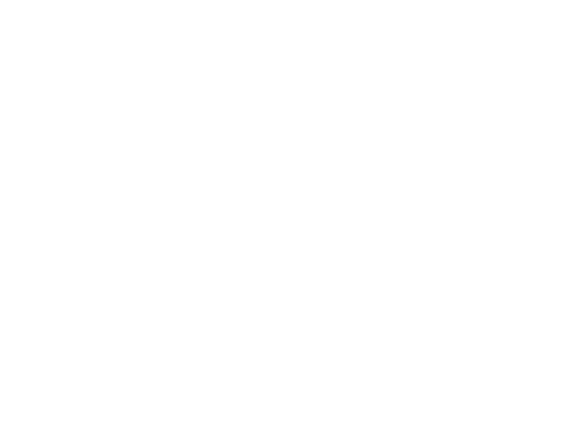 座った状態の犬の横向きシルエット